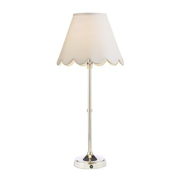 Dahl LED Antique Brass And Ivory Touch Table Lamp