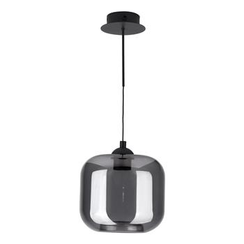 Eileen LED Black Smoked Glass Pendant Or Wall Light EIL0722-AID6510B