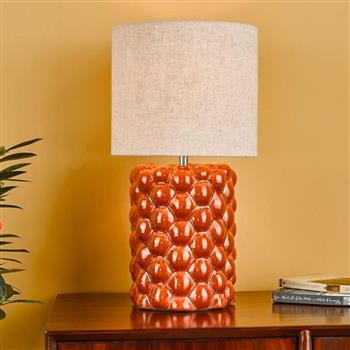 Jayden Table Lamp Burnt Orange Finished JAY4211