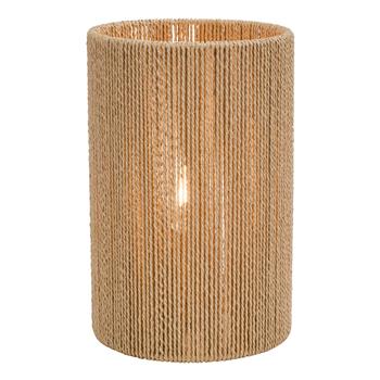 Keona Natural Light Brown Braided String Table Lamp KEO4229