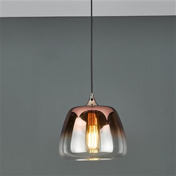 Klaxon Copper Finshed Pendant KLA0164