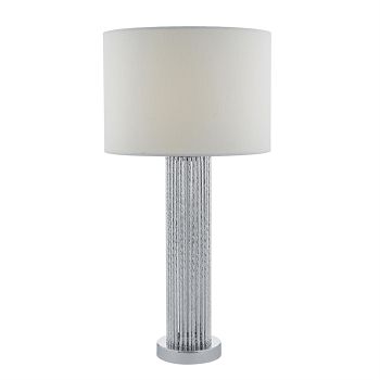Lazio Chrome Rod Table Lamps