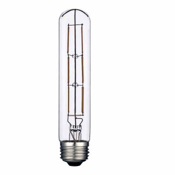 Pack of 5 LED Clear 6W E27 Dimmable Filament Bulbs BUL-E27-LED-25