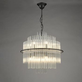 Lukas Large Ceiling Pendant Light Range Glass Rods