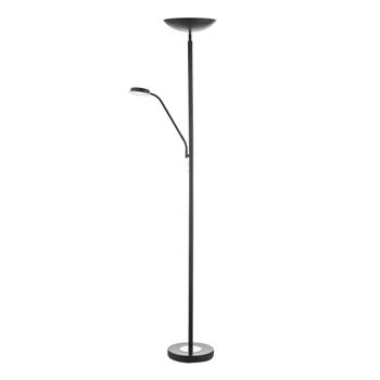 Victor LED Matt Black Finished Task Floor Lamp VIC4922