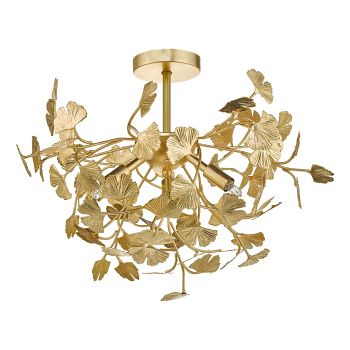 Yadira Semi-flush Ceiling Light Gold Finished YAD0435