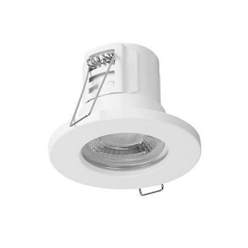 Bala White 5.2W LED Fire Rated IP65 Recessed Downlight TC-0440-BLA