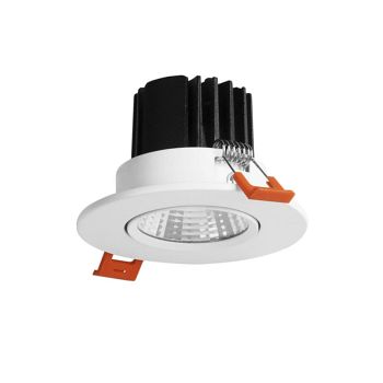 Base White LED Recessed Downlight TC-0502-BLA