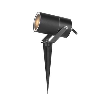 Hit IP65 Black Outdoor Short Garden Spike Light PX-0360-NEG