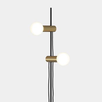 Nude Dual Adjustable Aluiminium Made Floor Lamp 