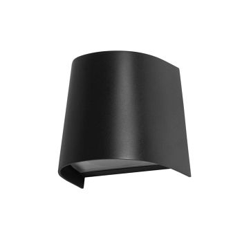 Prisma Black Small IP65 Outdoor Wall Light PX-0545-NEG