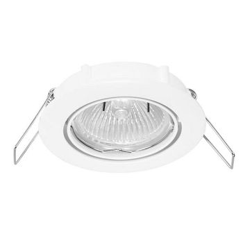 Sound Plus White Large Recessed Downlight TC-0135-BLA