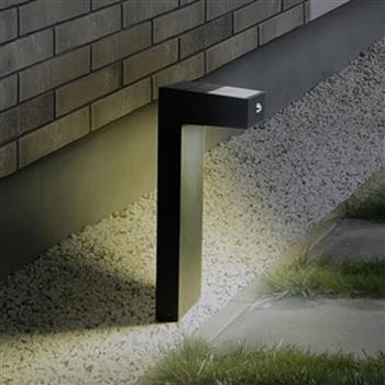 Top IP44 Urban Grey 500mm High Outdoor Solar Post Light PX-0172-ANT