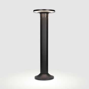 Yika IP44 LED Black Outdoor Post Light PX-0487-NEG