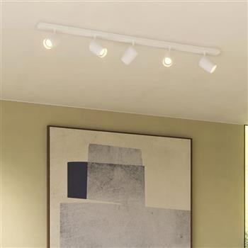 Koto 5 Light Matt Finished Ceiling Mounted Bar Spotlight