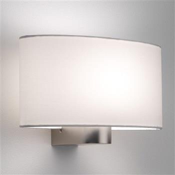 Napoli Single Wall Light Matt Nickel 1185001+5014001