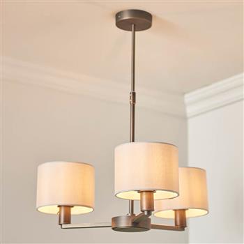 Basheera Three Arm Ceiling Pendant Fitting