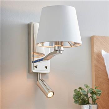 Baya Metal Double Arm Wall Light