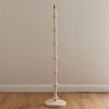Carnaby Hand Turned Spindle Wooden Floor Lamp 
