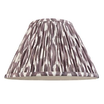 Ikat 300mm Digitally Printed Patterned Tapered Fixed Gimble Shade
