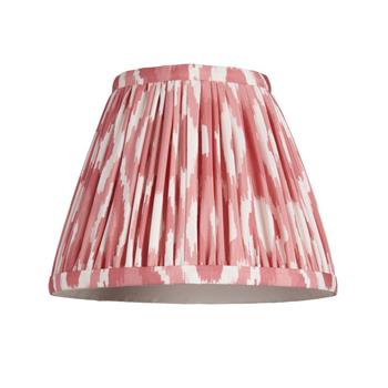 Ikat Tapered Patterned 160mm Bulb Clip Lampshade