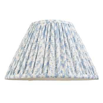 Leaf 300mm Tapered Digitally Printed Faux Linen Lampshade