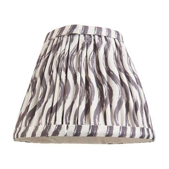Ripple 160mm Bulb Clip Tapered Pleated Lampshade