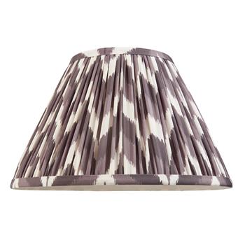 ZigZag 300mm Tapered Digitally Printed Pleated Lampshade 