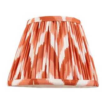 Zigzag Faux Silk Fabric 200mm Tapered Shade