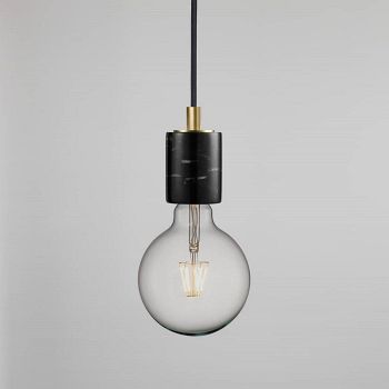 Siv Single Marble Pendant Light 