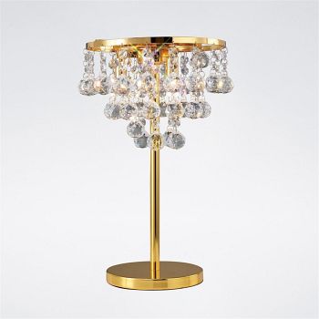 Atla Crystal Adorned Table Lamp