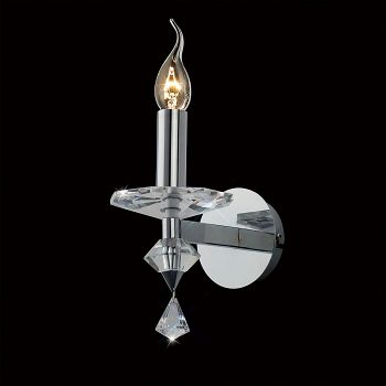 Renzo Switched Crystal Wall Light IL30591