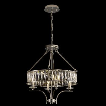 Vivienne 4 Light Crystal Pendant Ceiling Fitting