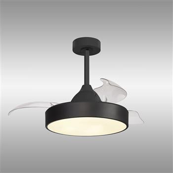 Alaska LED Mini Ceiling Fan With Retractable Blades