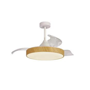 Alaska LED Dimmable CCT Ceiling Fan Light 