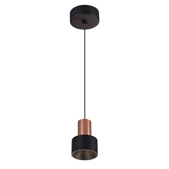 Gruissan Black And Satin Gold LED Ceiling Pendant M8467