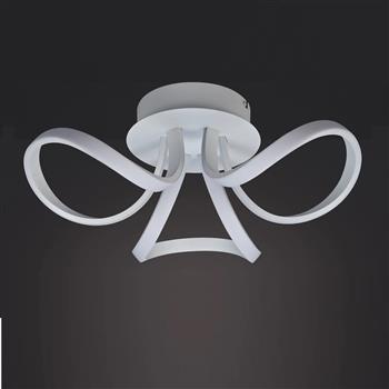 Knot LED Dedicated Semi-Flush Ceiling 3 Light 