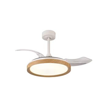 Mistral LED Mini CCT Summer And Winter Fan Light 