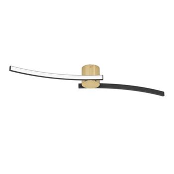 Aieta Black LED Flush Ceiling Fitting 901216