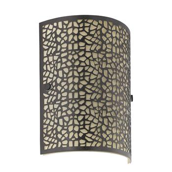 Almera Brown Single Wall Light 89115