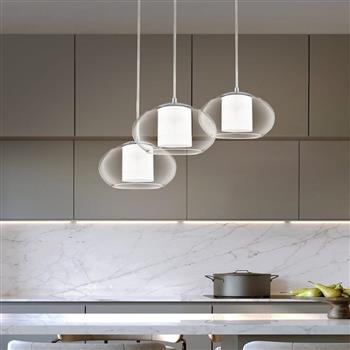 Bolsano Three Light Ceiling Pendant 92762