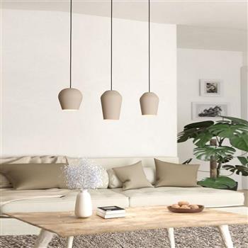 Cambaito Beige 3 Bar Pendant 900143