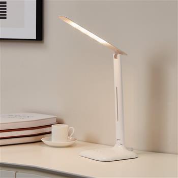 Caupo LED Dimmable White Table Lamp 93965