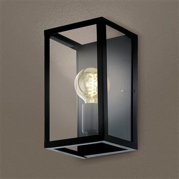 Charterhouse Black Wall Light 49394