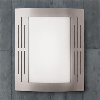 City Outdoor Wall Light Stainless Steel 82309