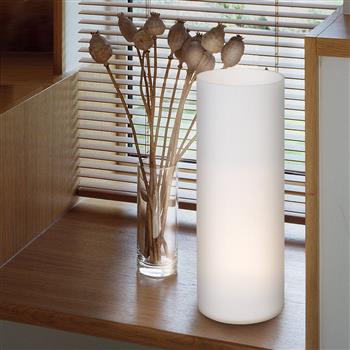 Geo Large White And Opal Glass Table Lamp 81828