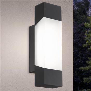 Gorzano IP44 Anthracite LED Outdoor Wall Light 97222