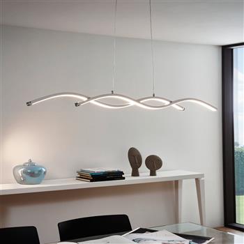 Lasana 2 Chrome Ceiling Pendant Light 96103