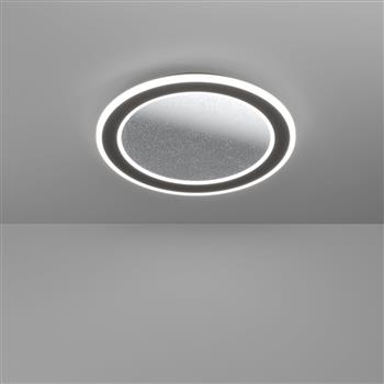 Macchioni LED Rounded Crystal Effect Ceiling Light