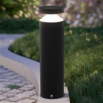 MELZO LED Small IP65 Black Cast Aluminium Outdoor Post Light 97632